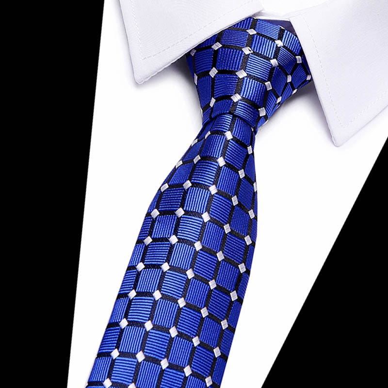 Silk tie 7.5 cm