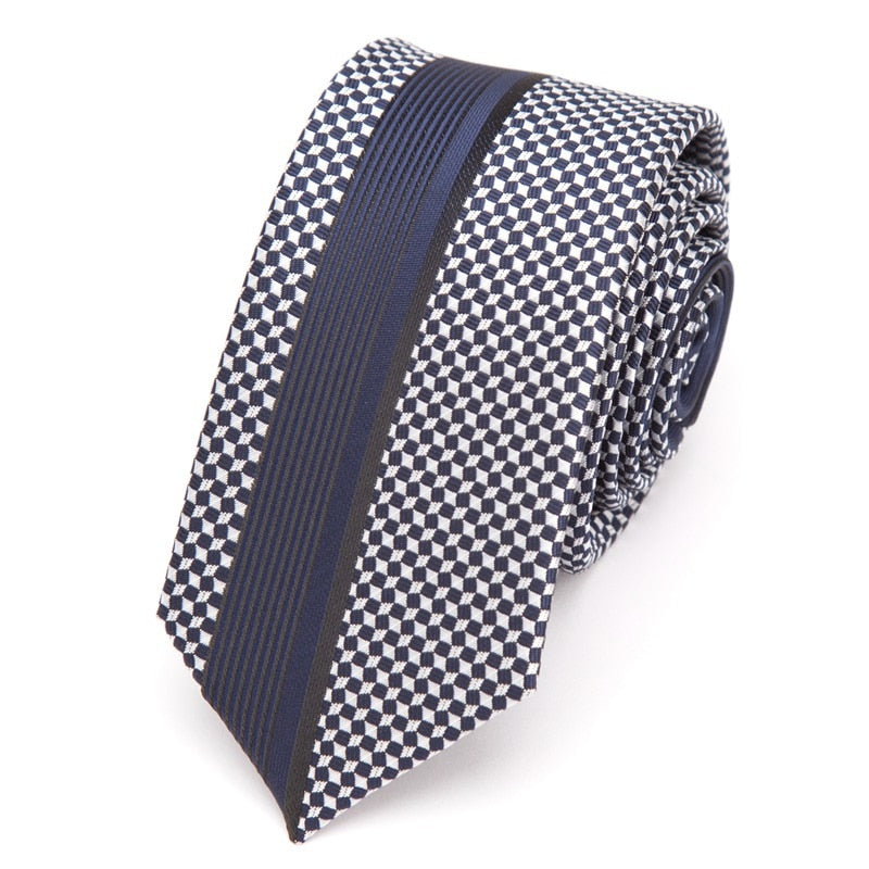 Slim Necktie Stripes