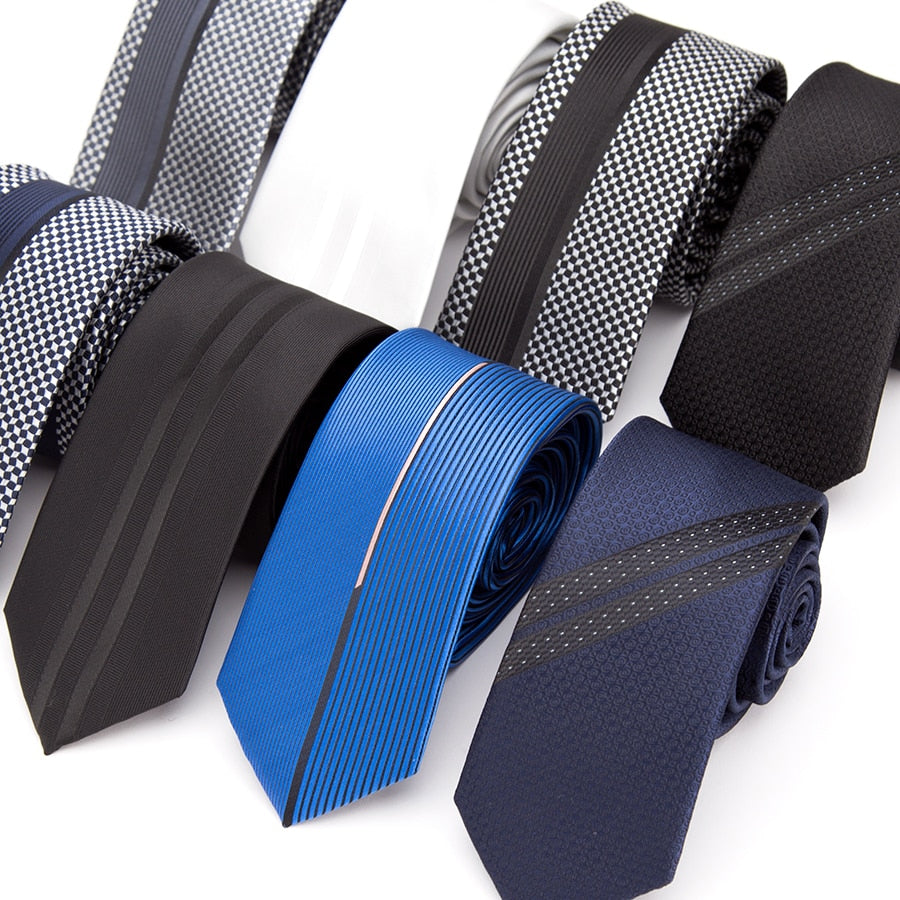 Slim Necktie Stripes