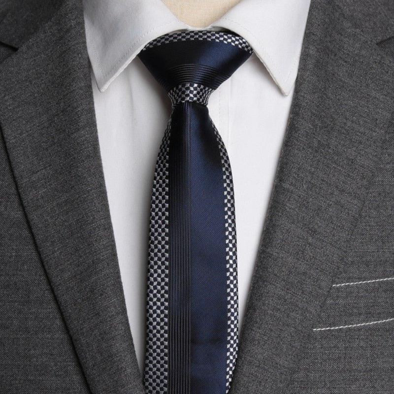 Slim Necktie Stripes