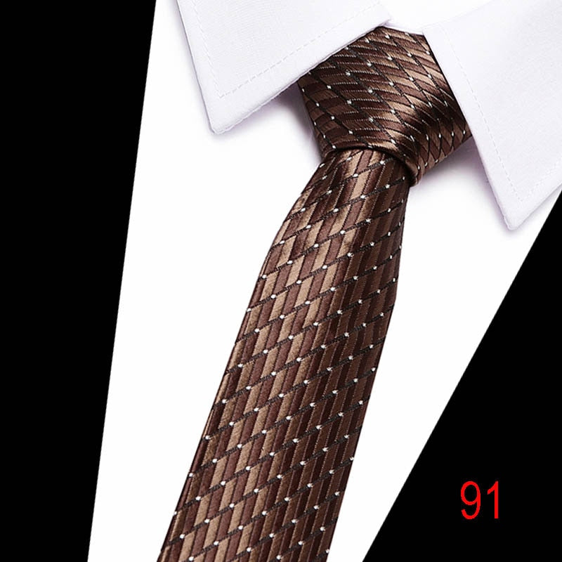 Silk tie 7.5 cm