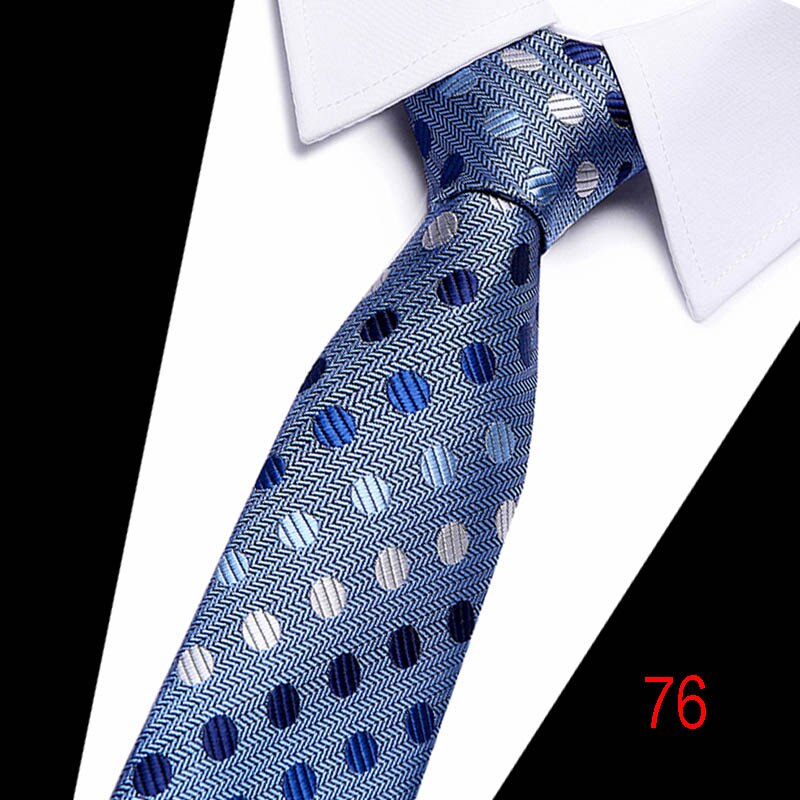 Silk tie 7.5 cm