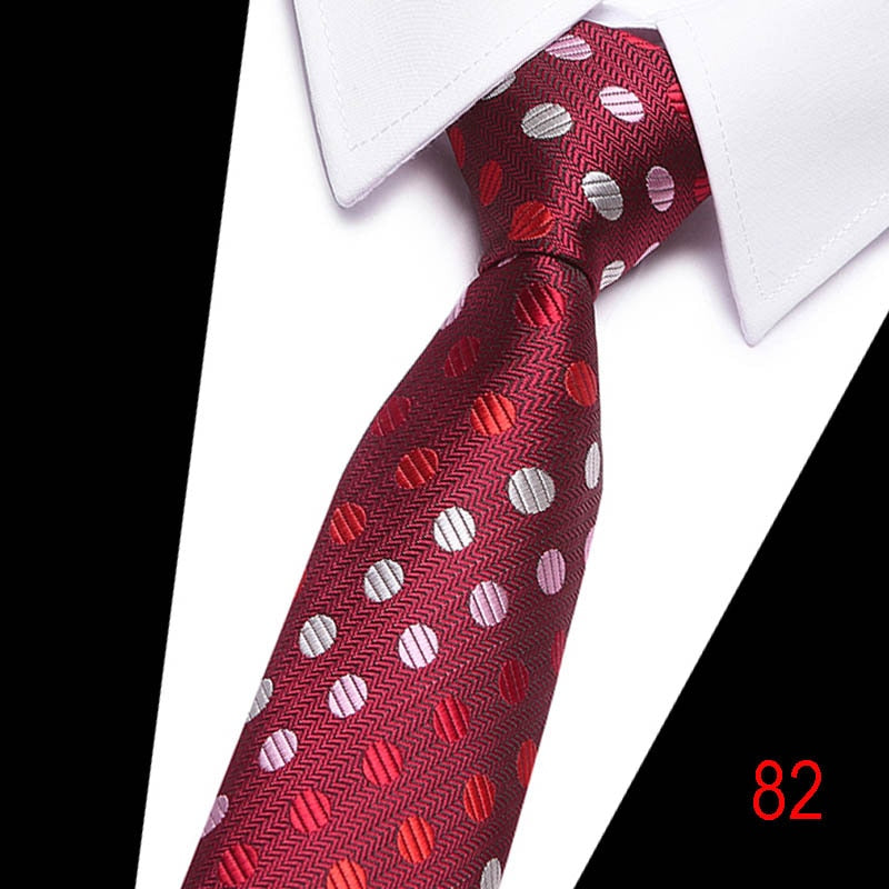 Silk tie 7.5 cm