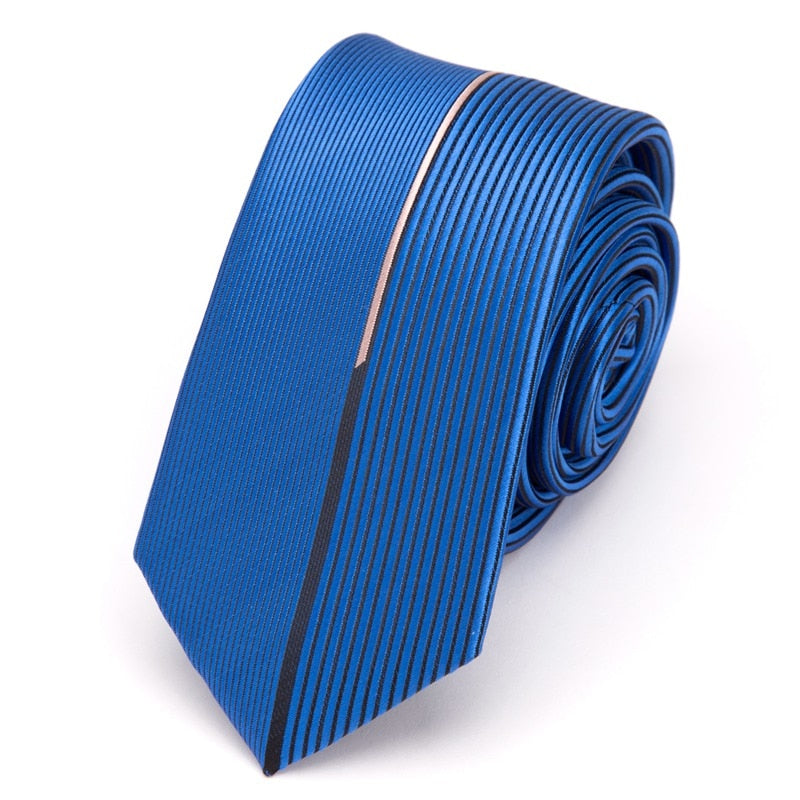 Slim Necktie Stripes