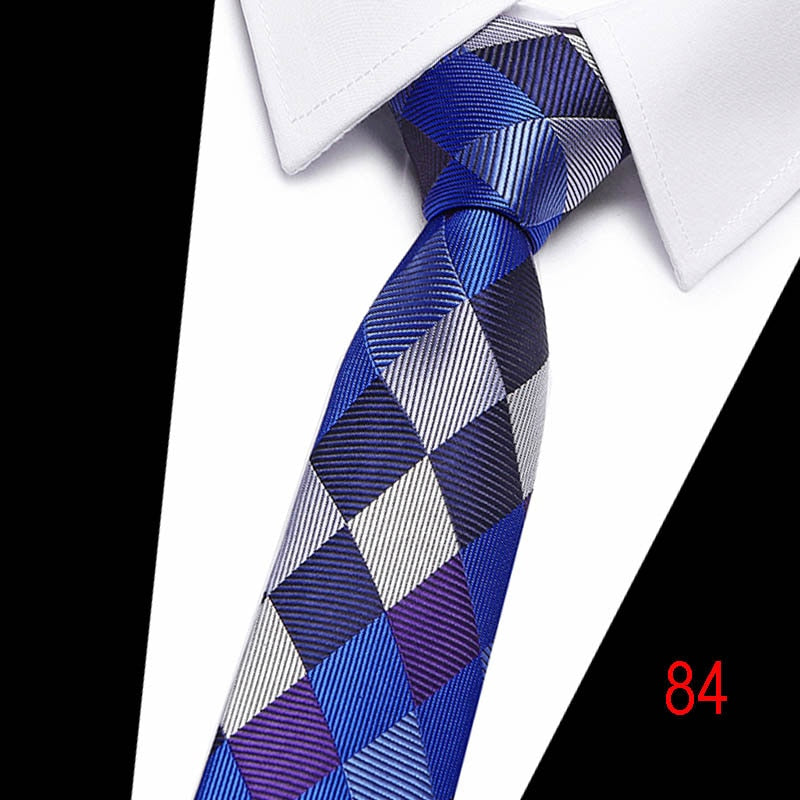 Silk tie 7.5 cm