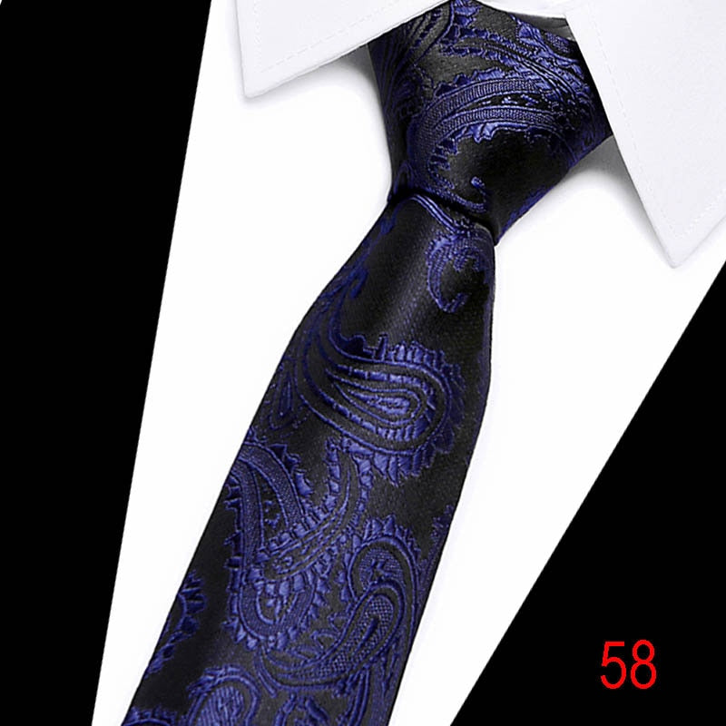 Silk tie 7.5 cm