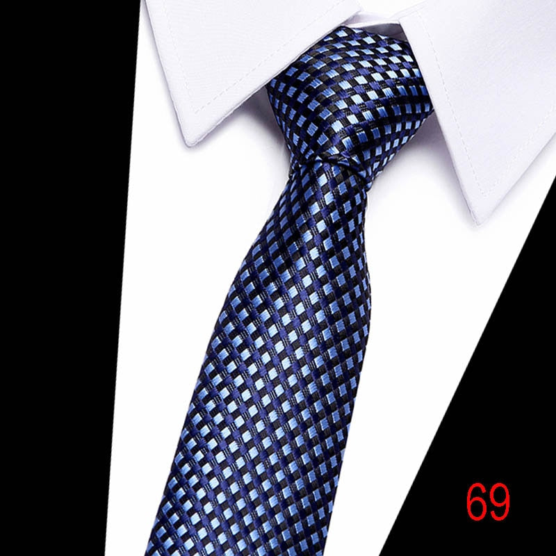 Silk tie 7.5 cm