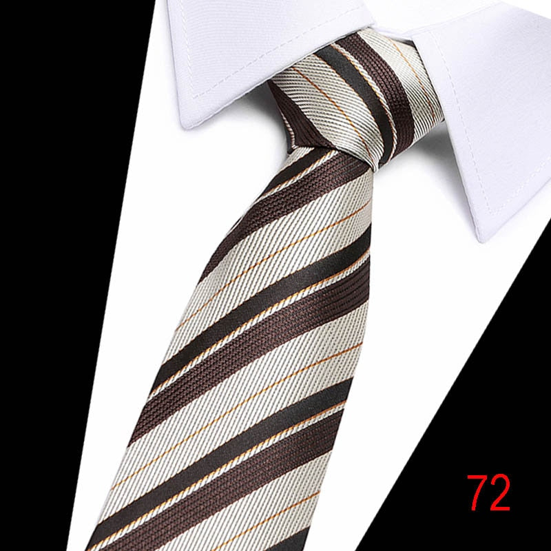 Silk tie 7.5 cm