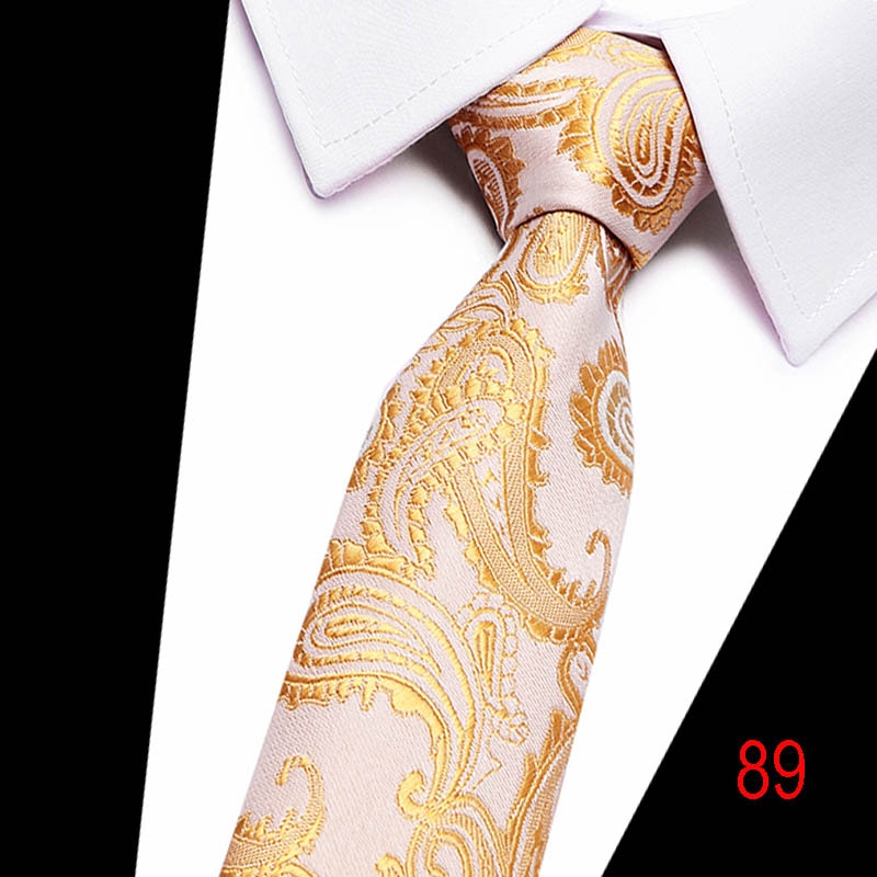 Silk tie 7.5 cm