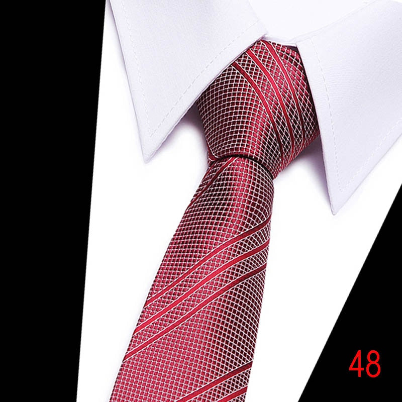 Silk tie 7.5 cm