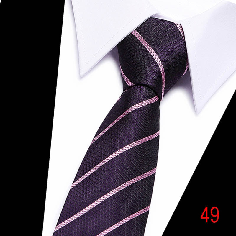 Silk tie 7.5 cm