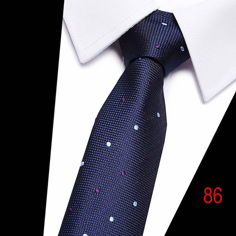 Silk tie 7.5 cm