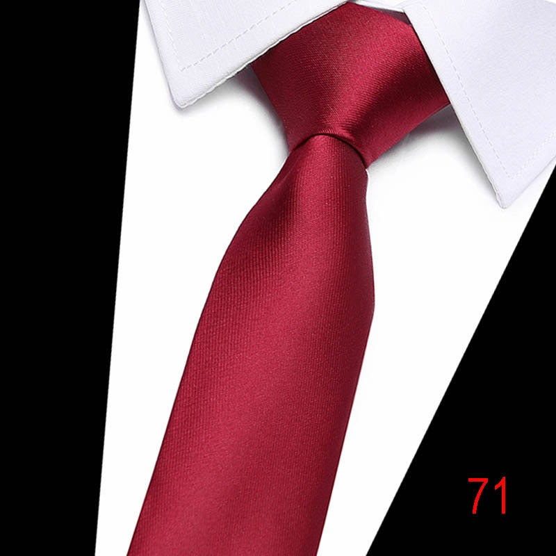 Silk tie 7.5 cm