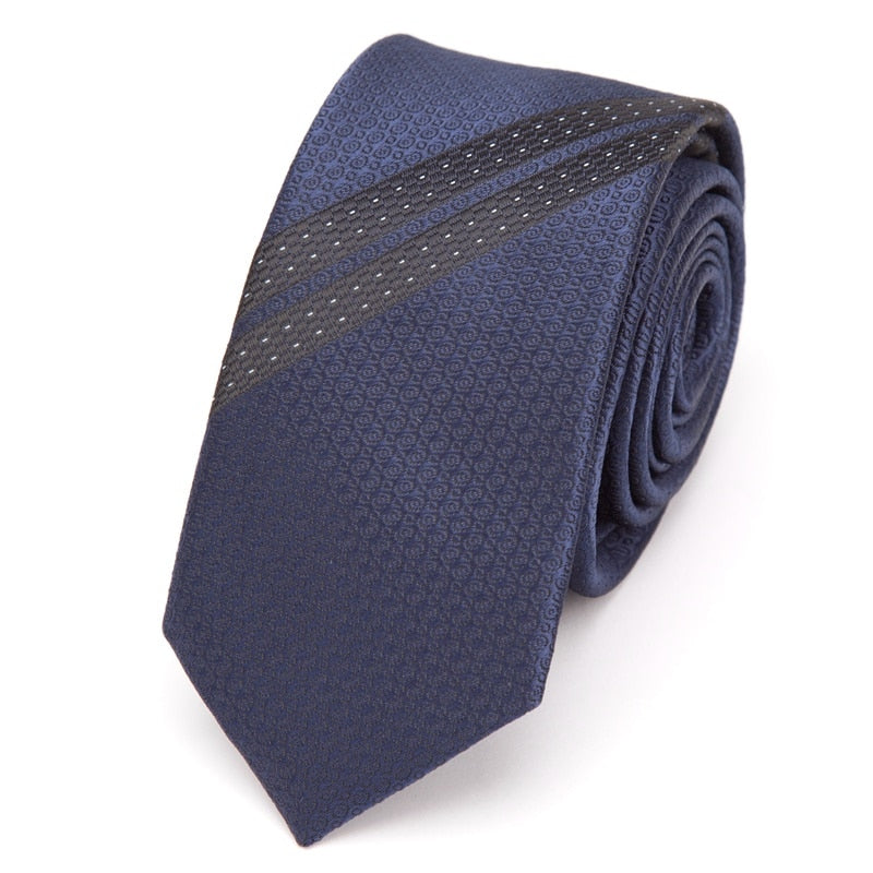 Slim Necktie Stripes