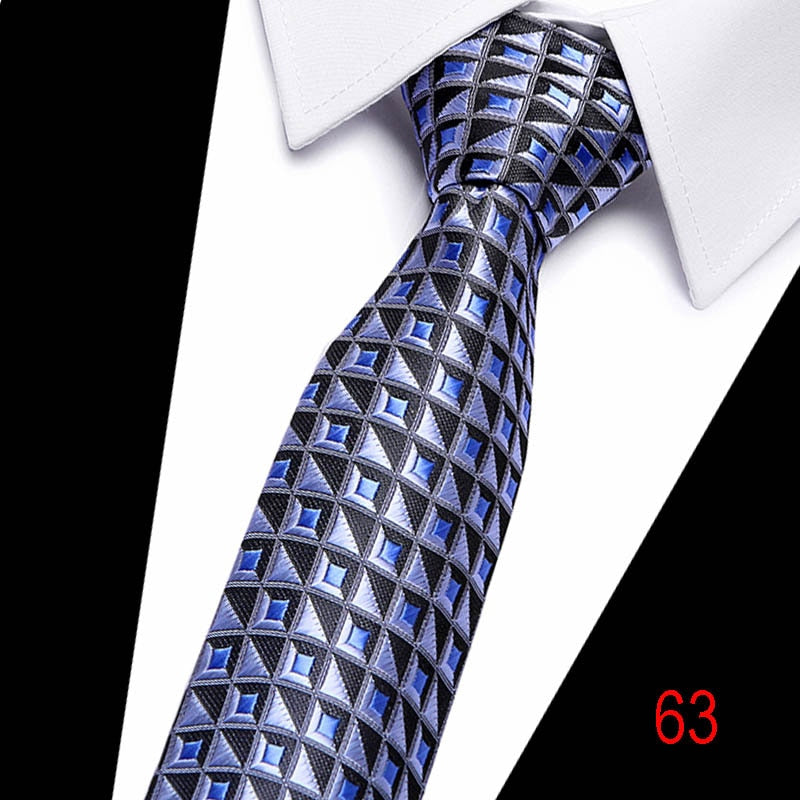 Silk tie 7.5 cm