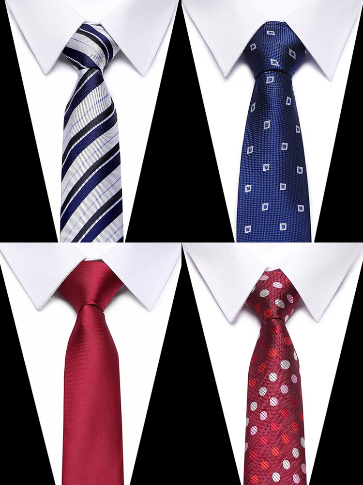 Silk tie 7.5 cm