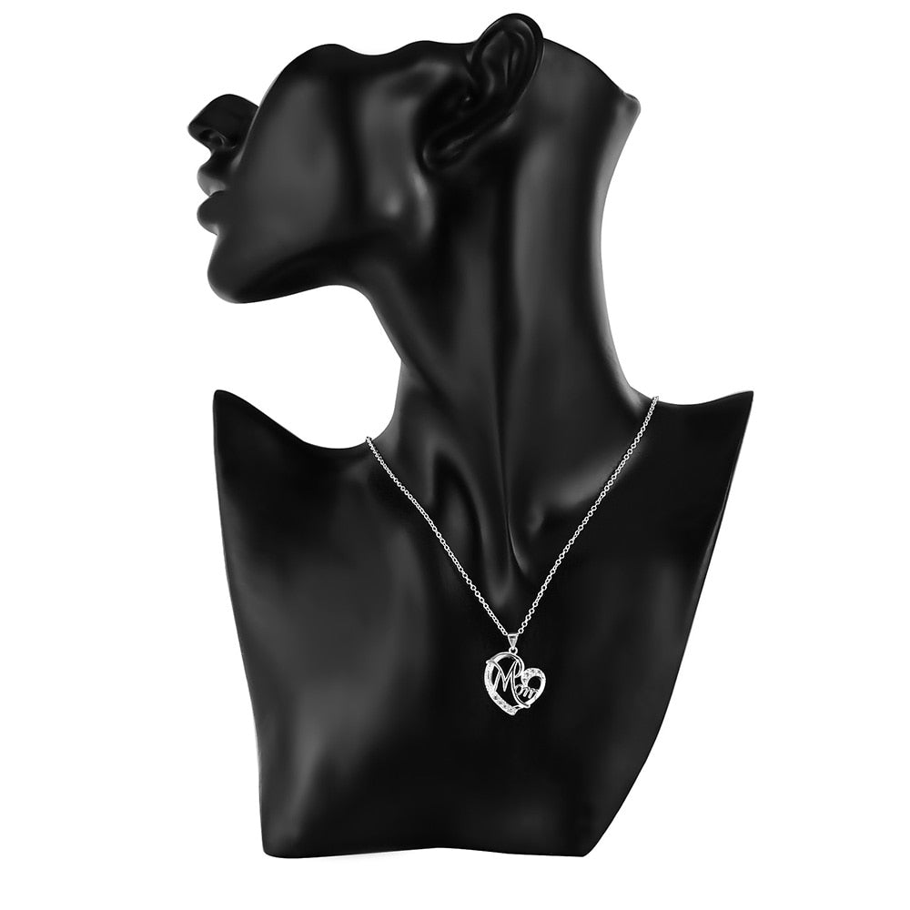 Sterling Silver Mom Pendant
