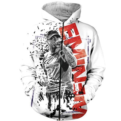Tessffel Eminem New Fashion Harajuku RapGod  3D Printed Hoodie/Sweatshirt/Jacket/ Mens Womens hiphop funny animal style-3
