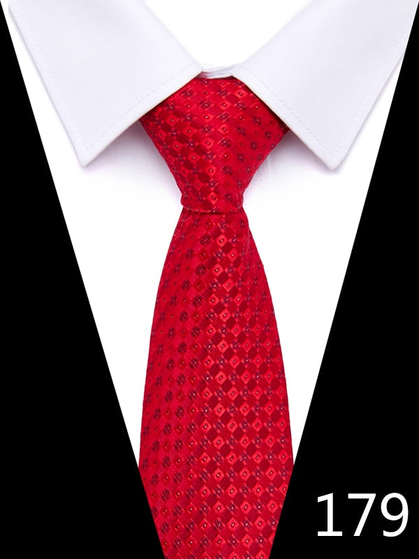 Silk tie 7.5 cm