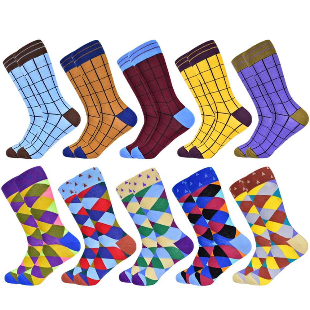 Geometric Lattice Men's Socks