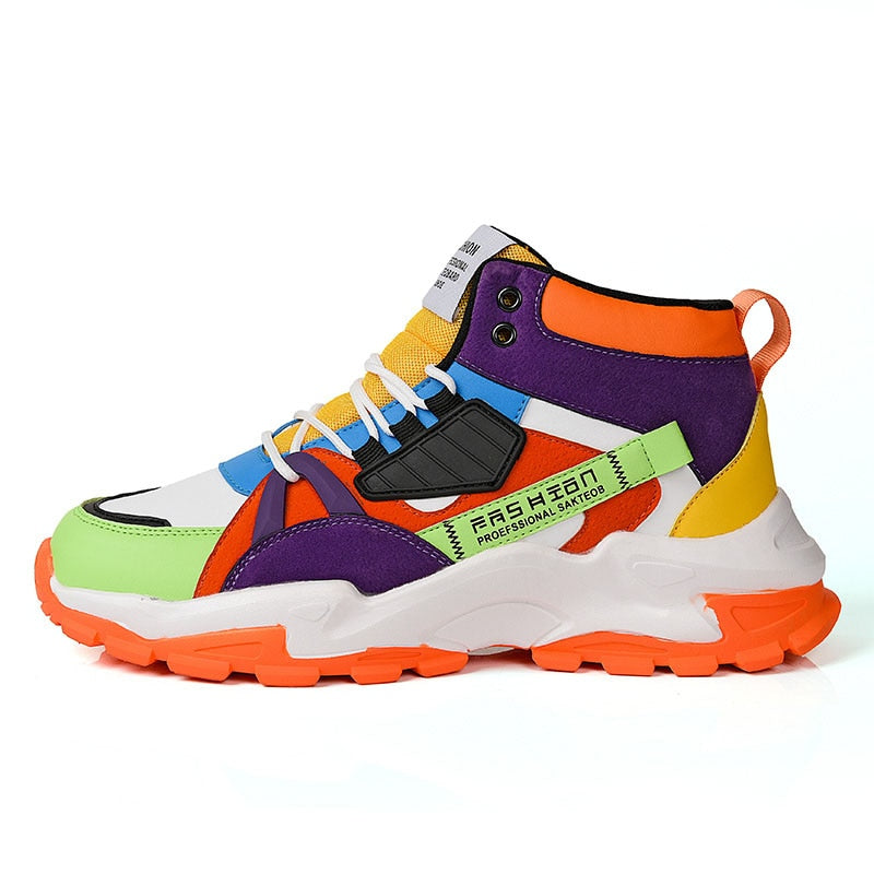 Men Casual High-Top Sneakers
