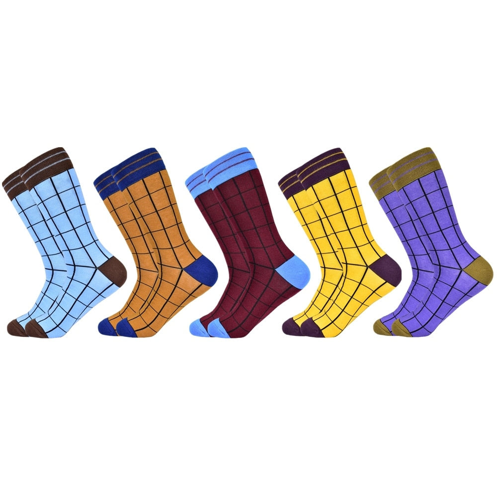 Geometric Lattice Men's Socks