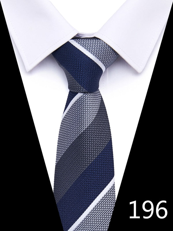 Silk tie 7.5 cm