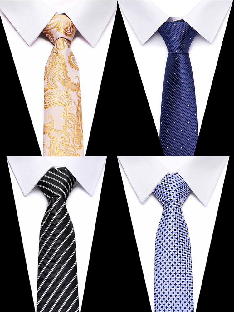 Silk tie 7.5 cm