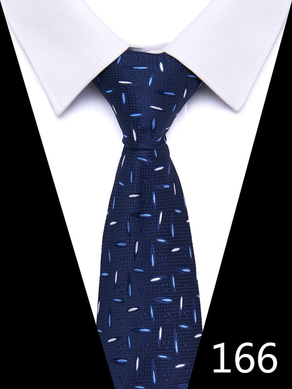 Silk tie 7.5 cm