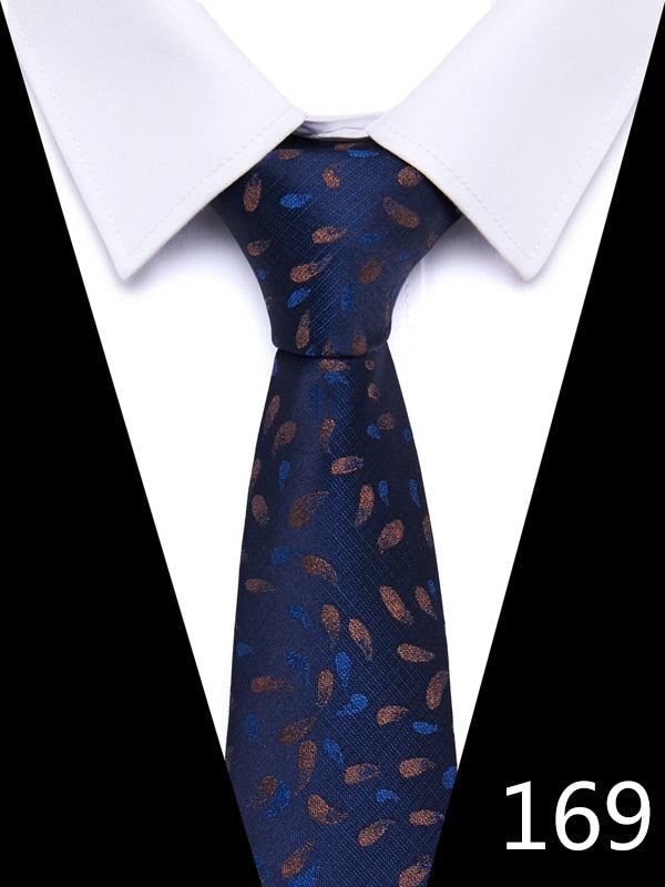 Silk tie 7.5 cm