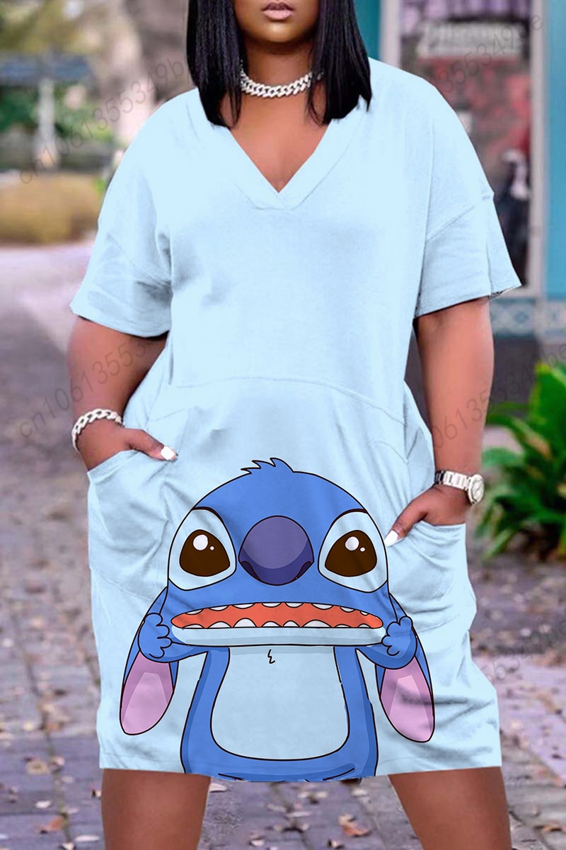 Stitch T-Shirt Dress