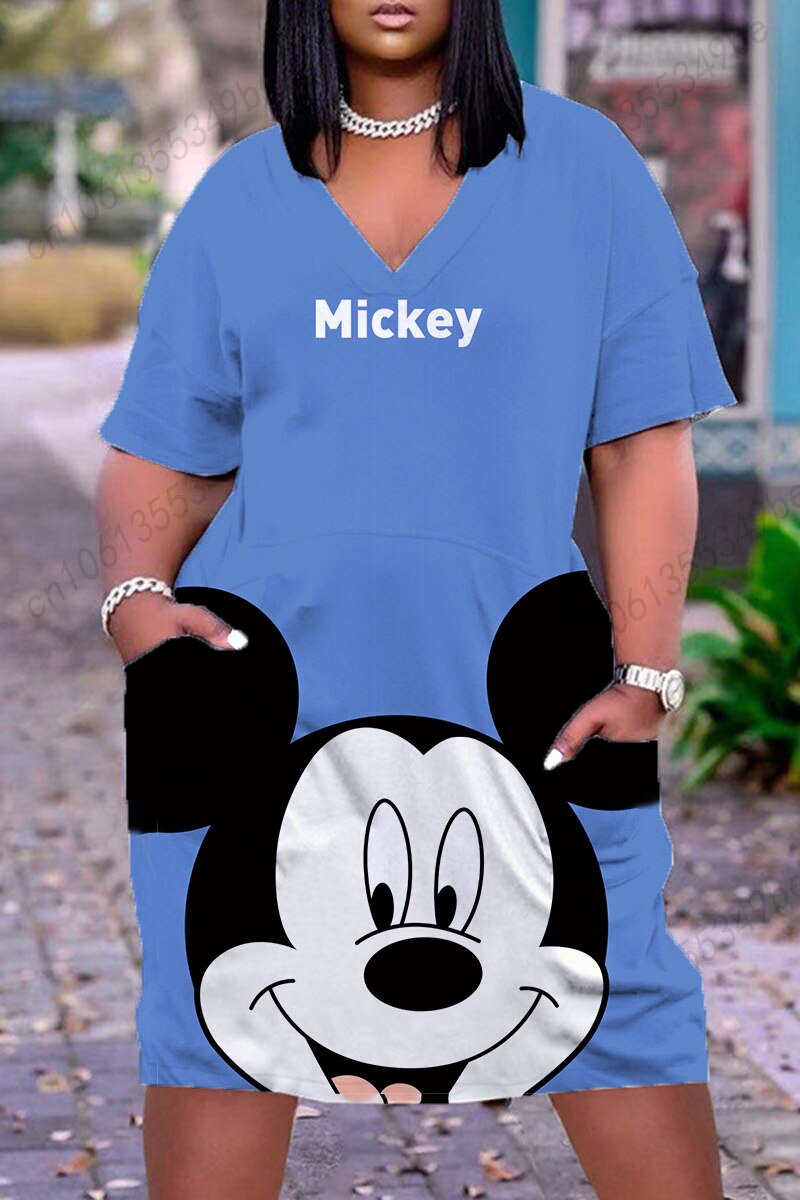 Mickey/Minnie Shirt Dress
