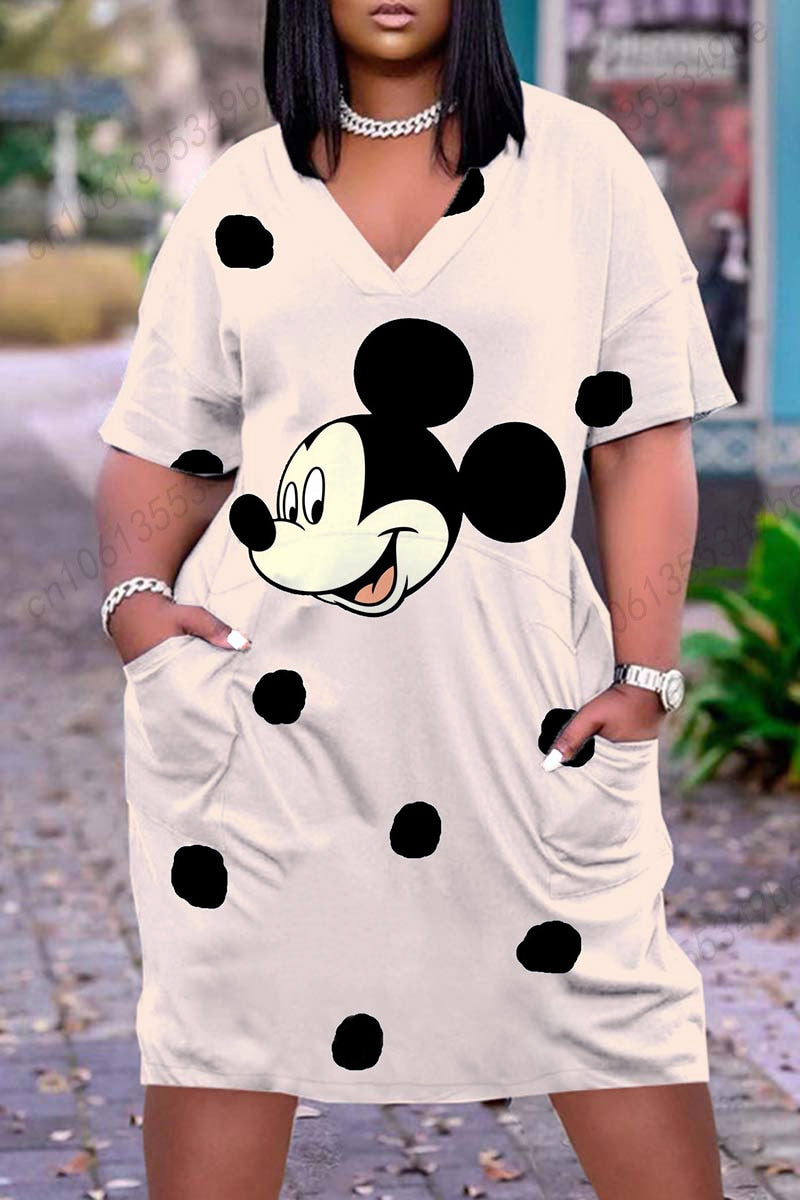 Mickey/Minnie Shirt Dress