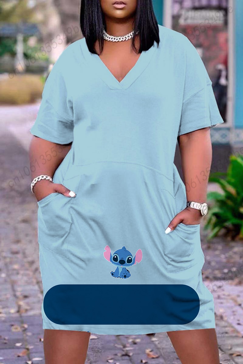 Stitch T-Shirt Dress