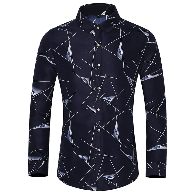 Long Sleeve Printed Shirt