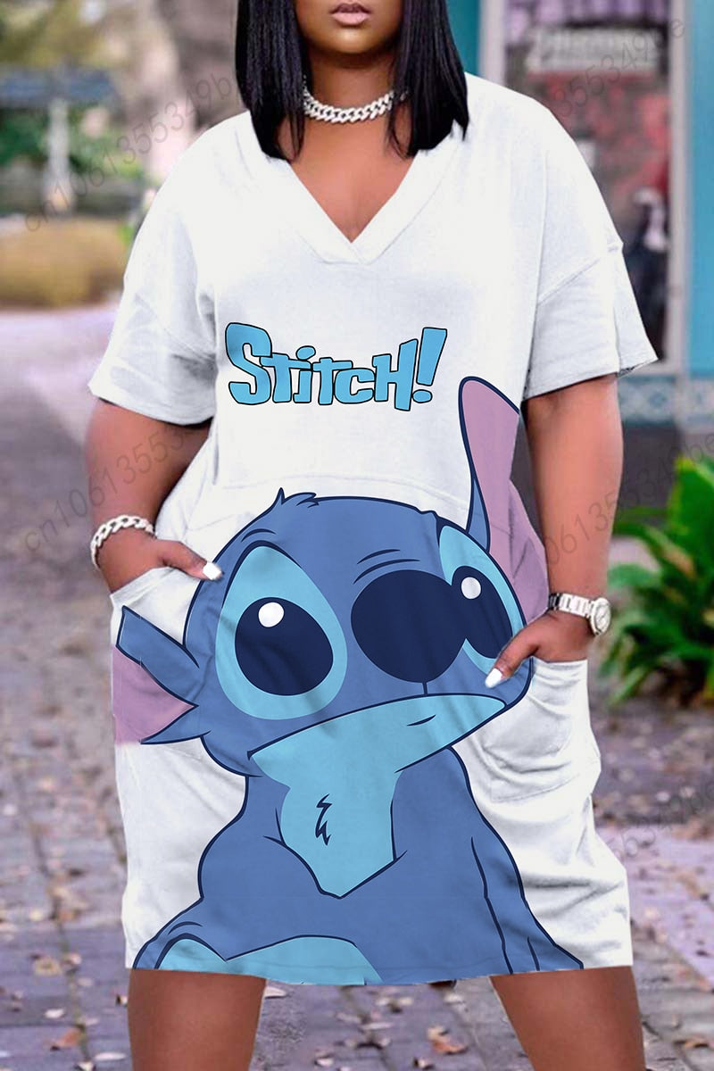 Stitch T-Shirt Dress