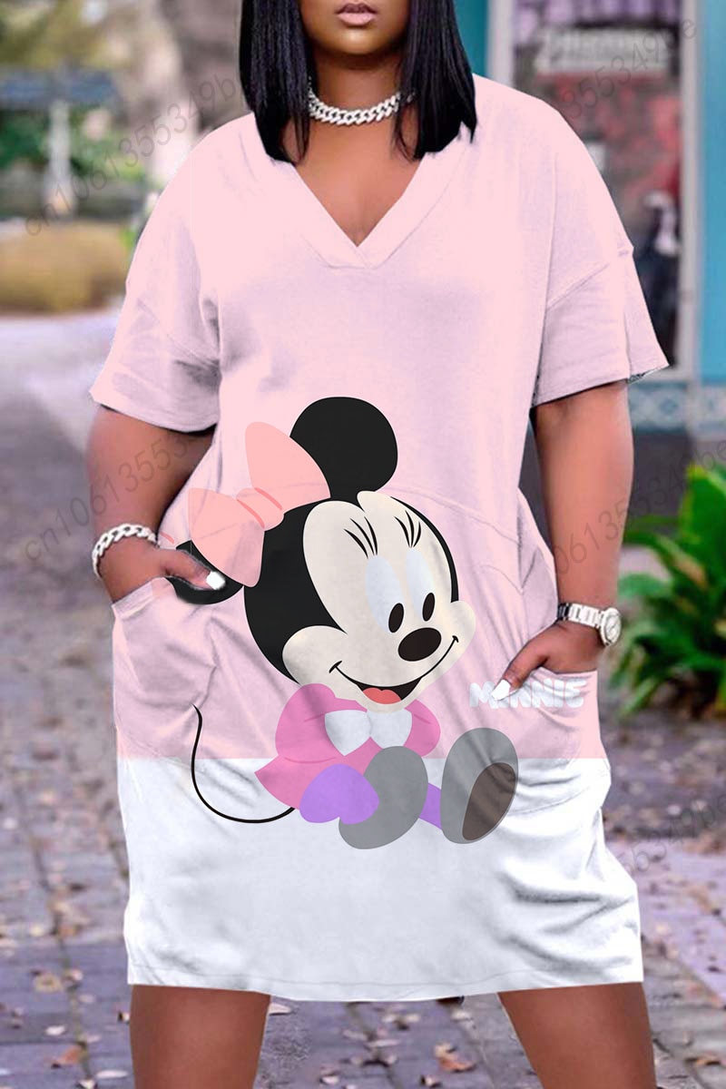 Mickey/Minnie Shirt Dress
