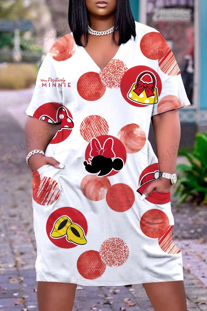 Mickey/Minnie Shirt Dress