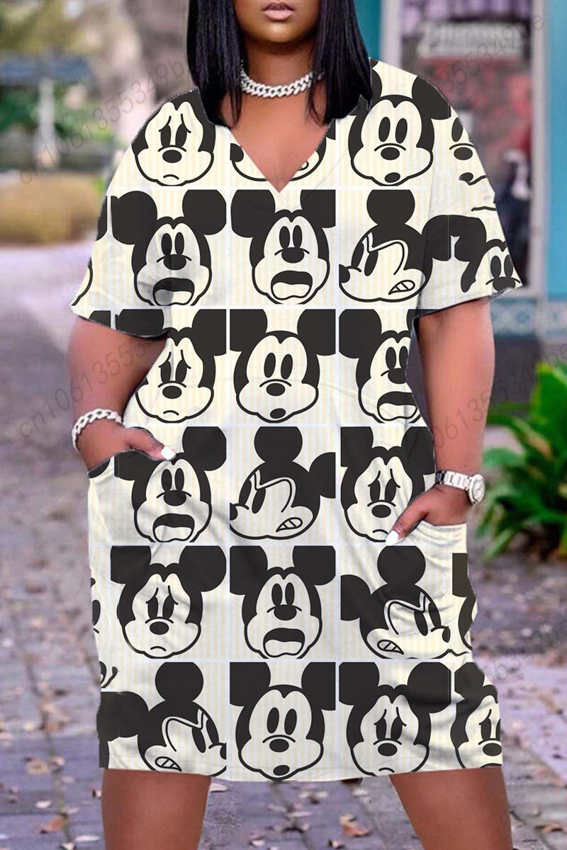 Mickey/Minnie Shirt Dress