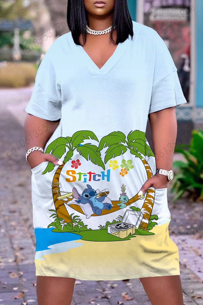Stitch T-Shirt Dress