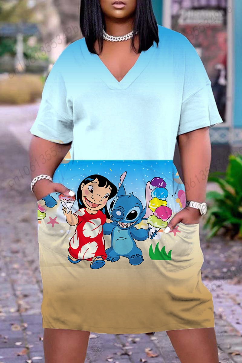 Stitch T-Shirt Dress