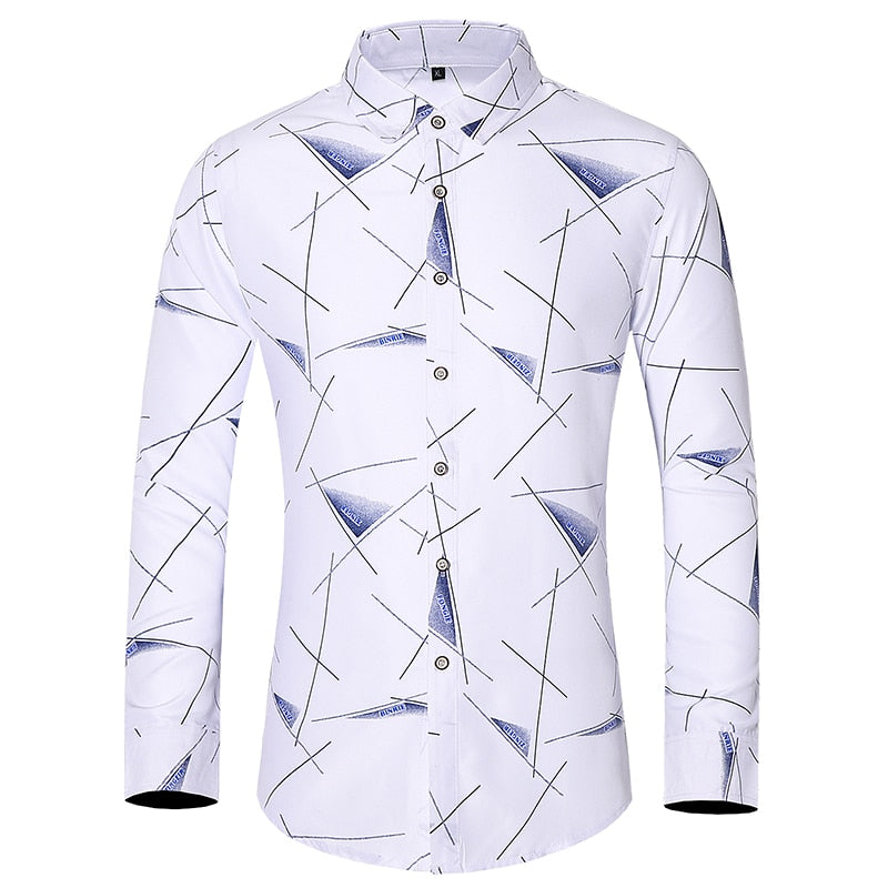 Long Sleeve Printed Shirt