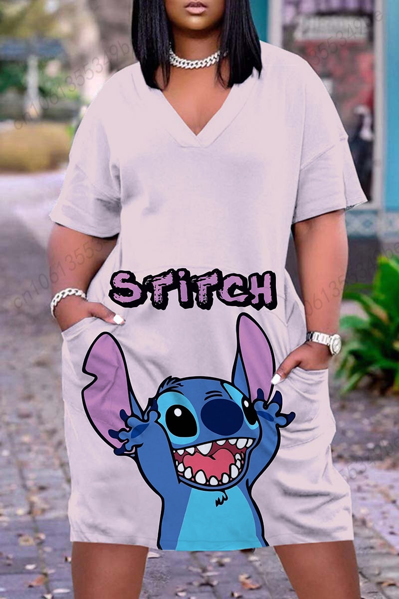 Stitch T-Shirt Dress