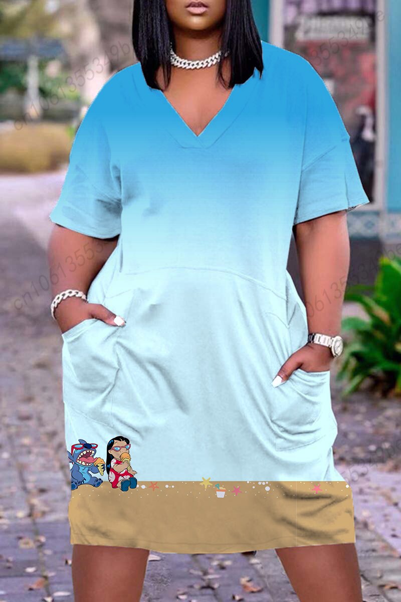 Stitch T-Shirt Dress