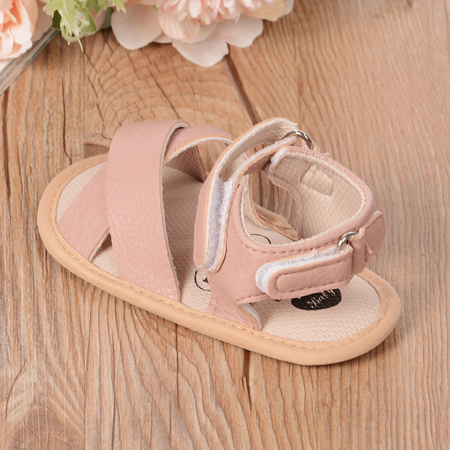 Baby Girls Leather Sandals