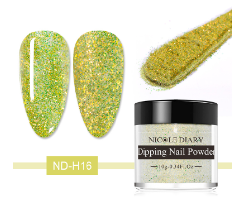 Holographic Dipping Powder