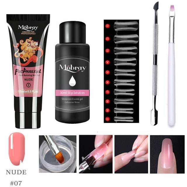 Extension Gel Nail Art  Set