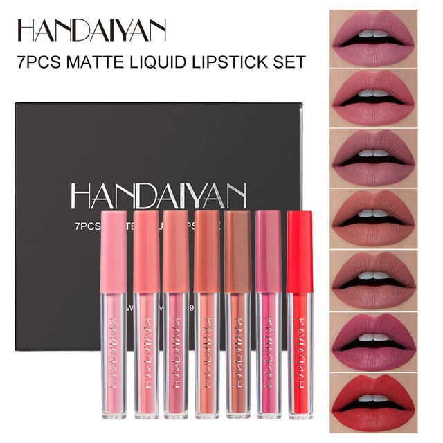 6 Color Liquid Lipstick