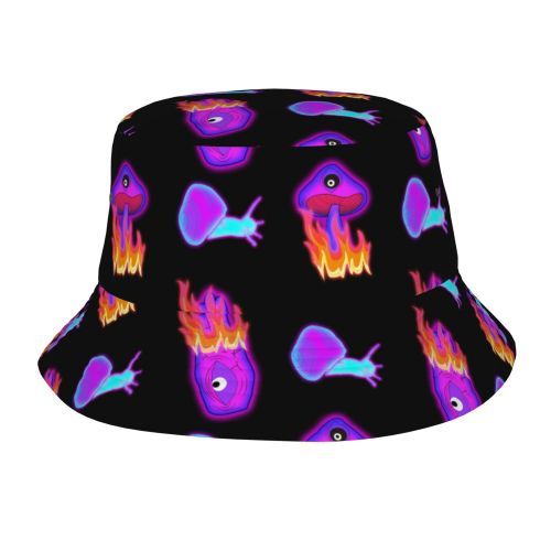 Bucket Hat Psychedelic Magic Mushrooms Fisherman Reflect
