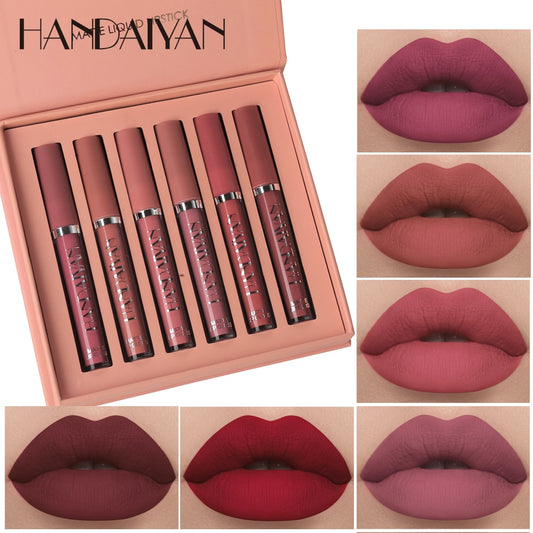 6 Color Liquid Lipstick